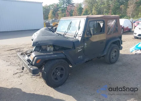 1997 Jeep Wrangler Sport z USA, uszkodzony, nr VIN 1J4FY19SXVP449790
